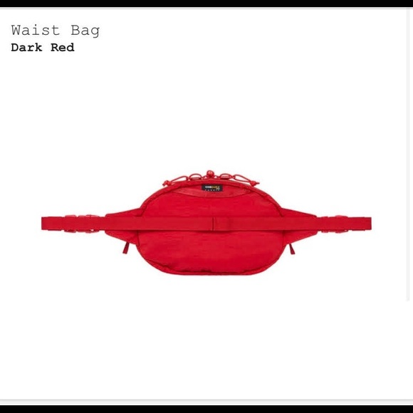 Supreme FW20 Red Waist bag 100% authentic